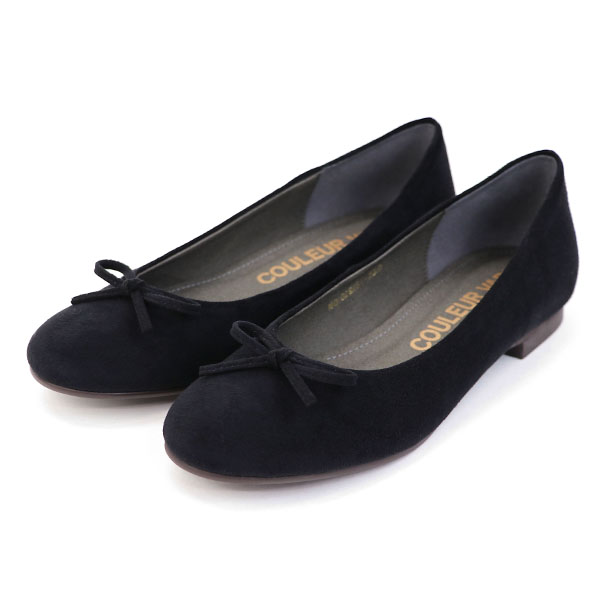 極美品】 クロールバリエ (23.5) パンプス ラウンドトゥ スタッズ