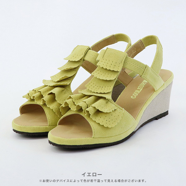 大人の色味◇POLLY ウエッジ サンダル◇CELINE 大人の色味◇POLLY ウエッジ サンダル◇CELINE 靴・シューズ