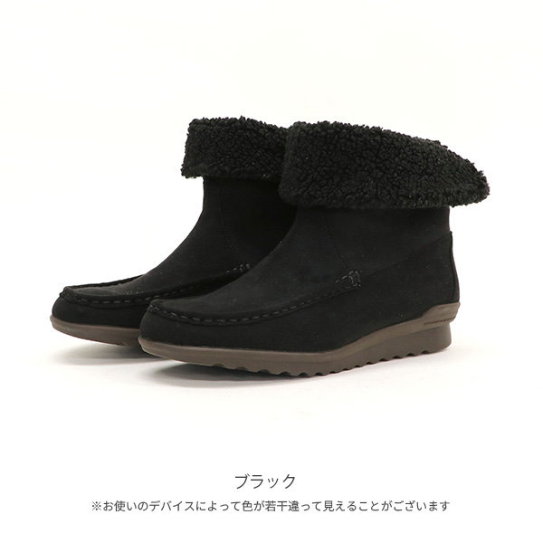 NO.278285 クロールバリエ ボア付きモカシンブーツ