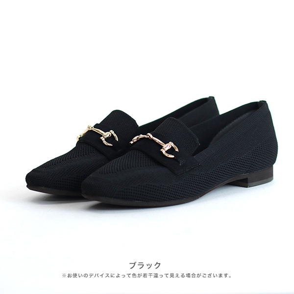 NO.378231 クロールバリエ ビット付き ニットローファー 【2023
