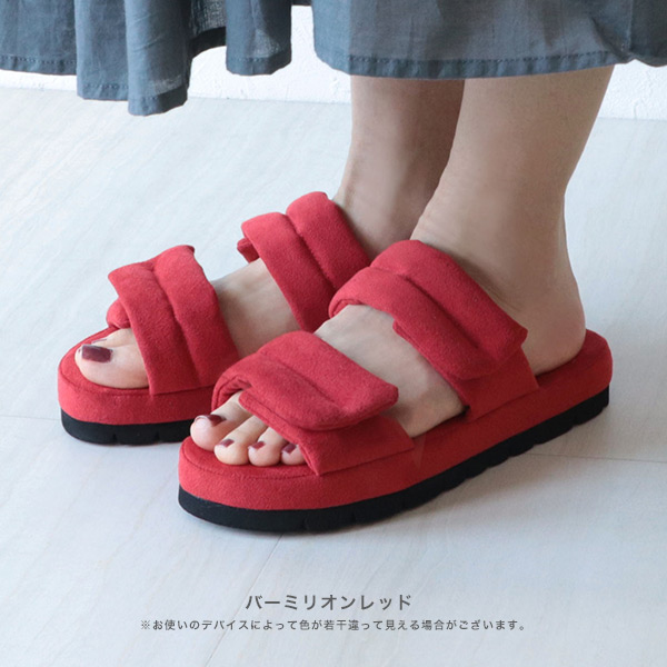 No.435203 クロールバリエ パフベルトサンダル