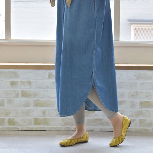 クロールバリエ　洗えるパンプス No.474236 クロールバリエ 軽量ステッチオープントゥパンプス