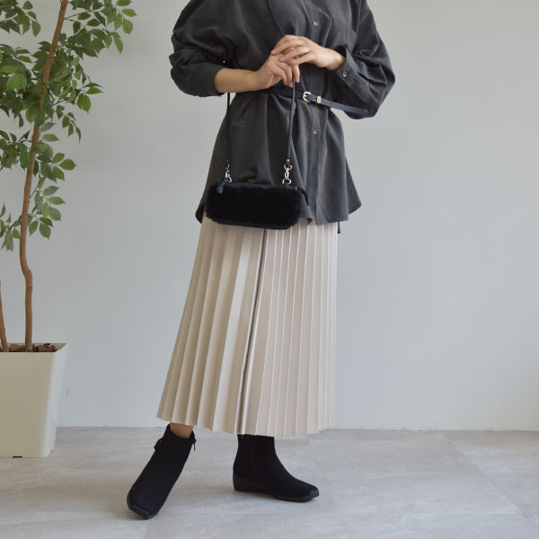 No.474287a クロールバリエ 筒まわり調整ベルト付きショートブーツ