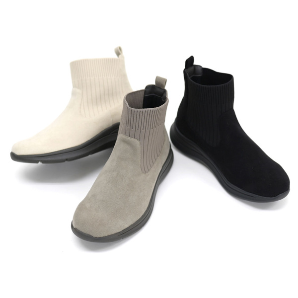 No.574283 クロールバリエ ニット ショートブーツ 【2025秋冬新作・新色】