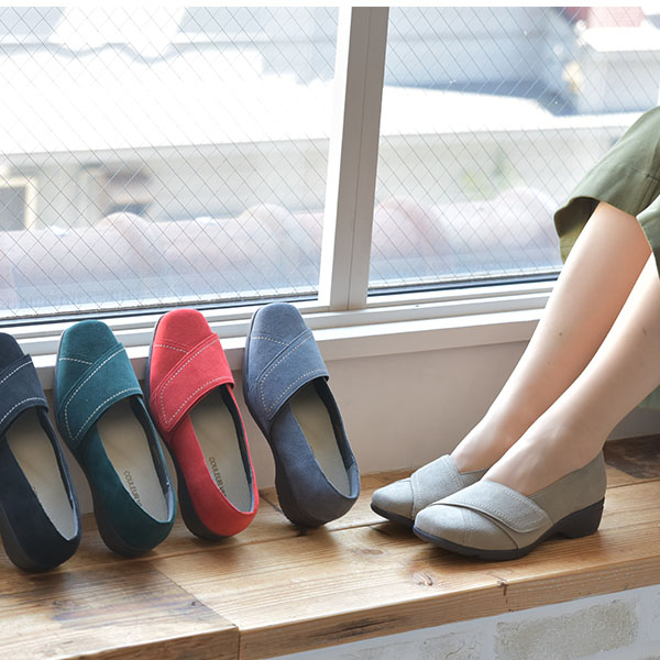 NO.574284 クロールバリエ 面ファスナーで調節できるクロスシューズ