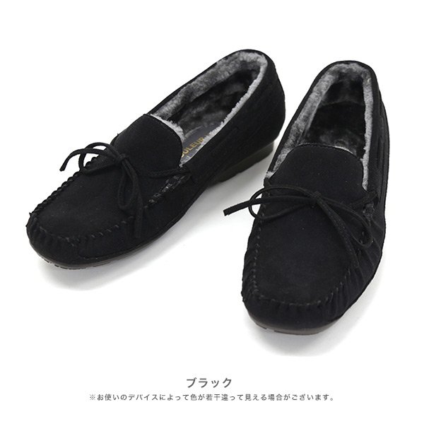 No.578281 クロールバリエ ボアモカシンシューズ 【2025秋冬新作・新色】
