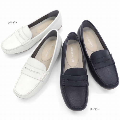 No.644150 バスルーム レザー モカシン ドライビングシューズ