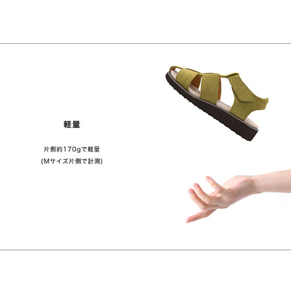 No.674232クロールバリエ 軽量 厚底 グルカサンダル 【2026春夏新作