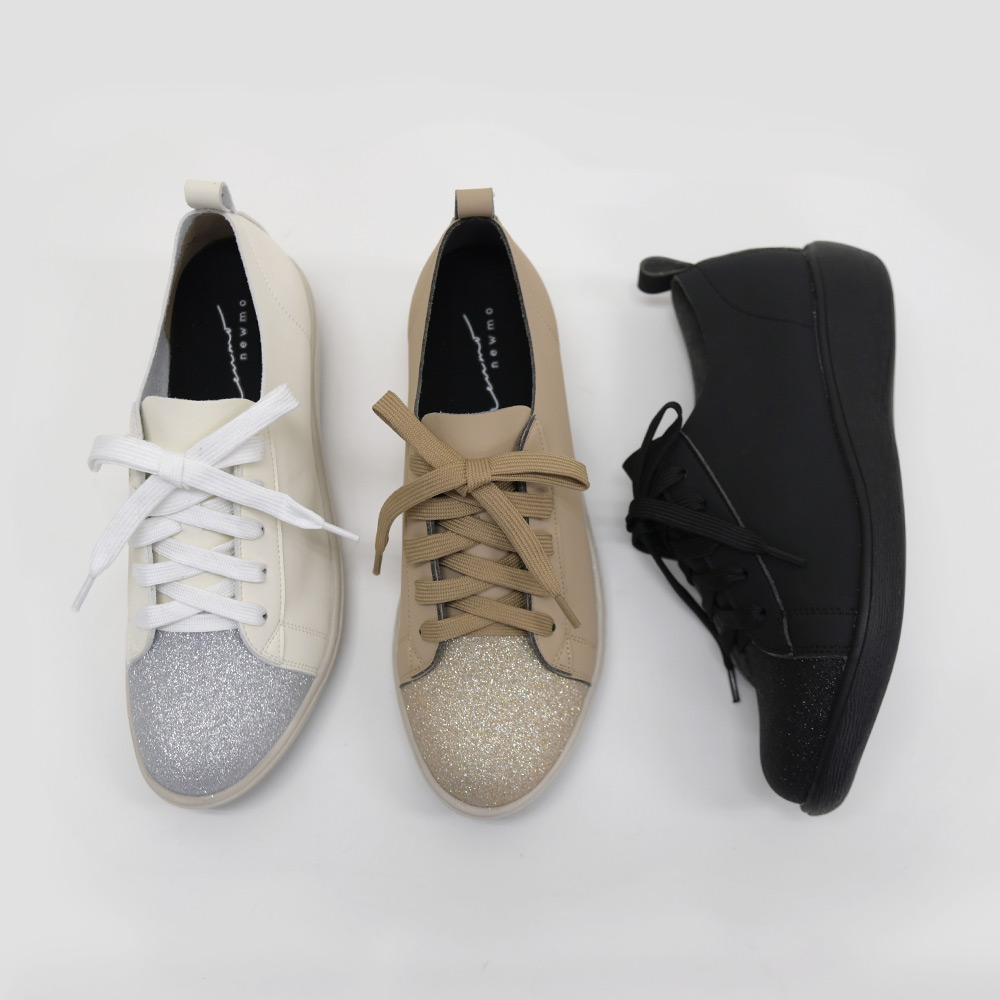 NO.674601 newmo ニューモ クラリーノ オールウェザーストレッチスニーカー